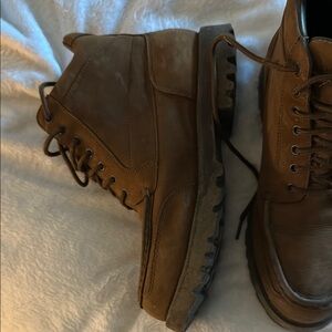 Rockport Brown leather lace Up Boots sz 10